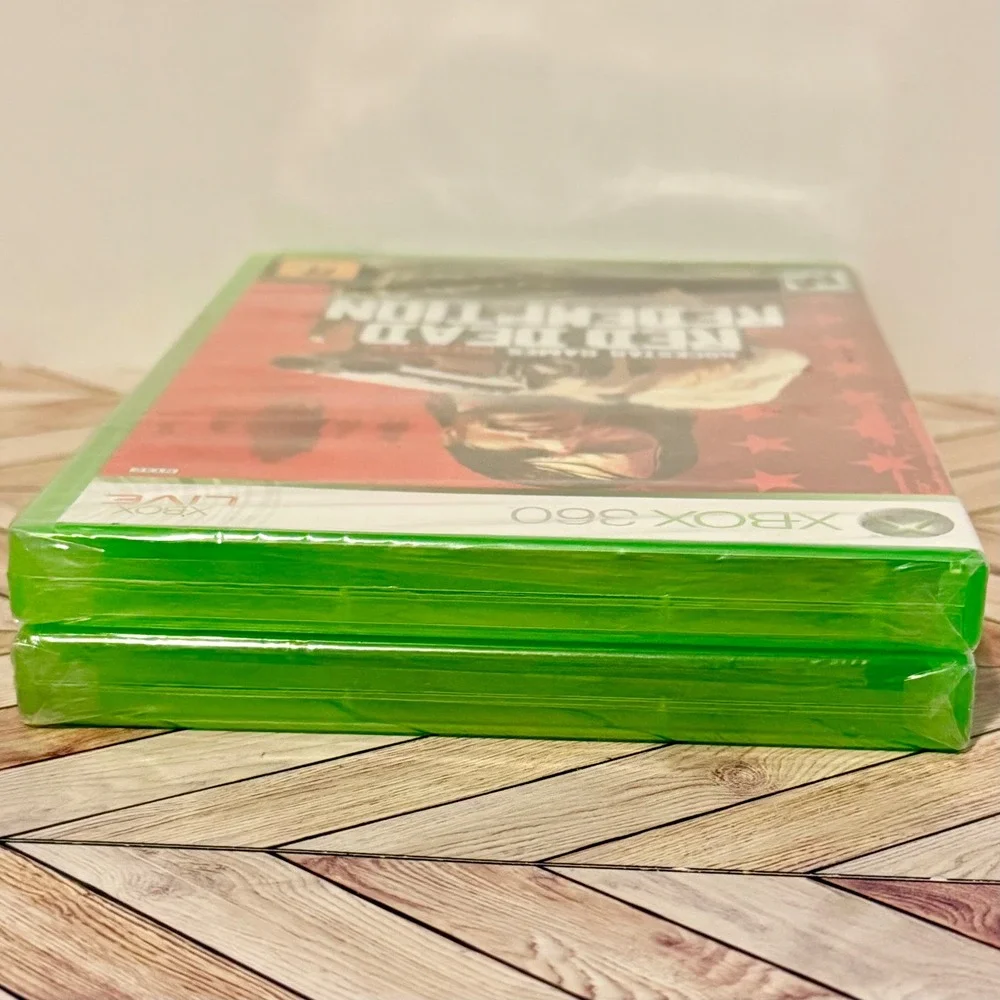 Red Dead Redemption 2010 First Print & Undead Nightmare Xbox 360 Sealed Rockstar